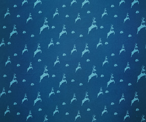 Fototapeta na wymiar Digitally generated Reindeer pattern wallpaper 