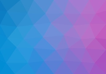 Colorful background consisting of triangles of different colors in a row next to each other and one below the other. Pixel abstract background. Mosaic of geometric elements 