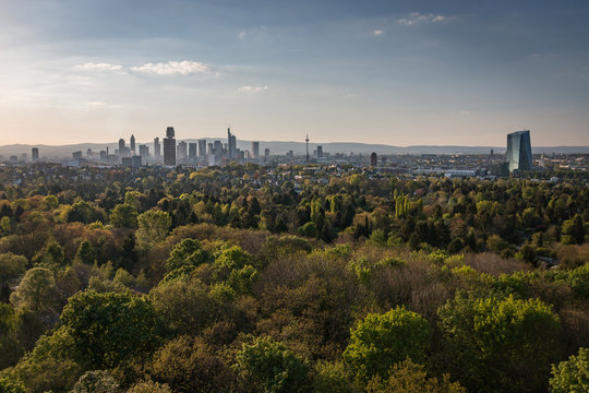 Skyline Frankfurt Main, Germany