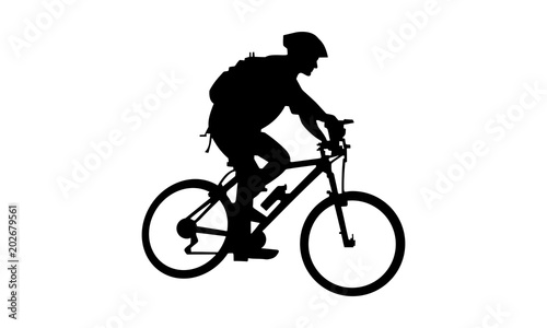 silhouette mountain bike riding biker vector robux gg claim codes
