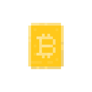 Pixel bitcoin for games and websites