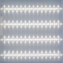 texture of the surface diffuser, LED Ceiling Light, light pattern on the deflecto
