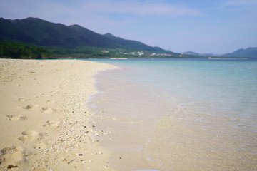 Fototapeta na wymiar 石垣島のビーチ