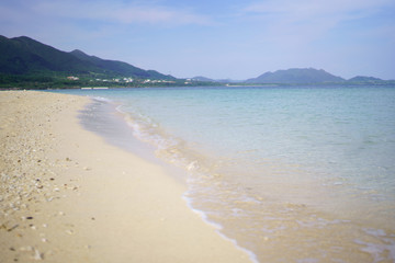 Fototapeta na wymiar 石垣島のビーチ
