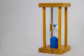 Time is Running Out - Hourglass near it's End