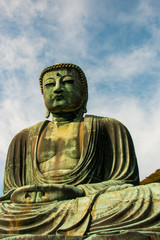 Fototapeta premium Great Giant Buddha of Kamakura, Japan