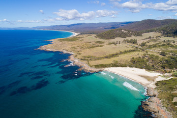 Fototapeta na wymiar Little Beach Conservation Area, Tasmania
