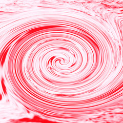 Red wave abstract background
