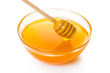 Honey in a bowl