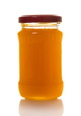 honey in a jar