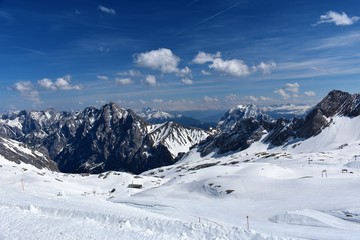 View from Zugspitze