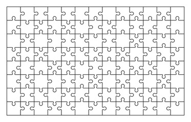 jigsaw puzzle set of 104 pieces