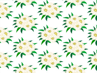 vector floral pattern..