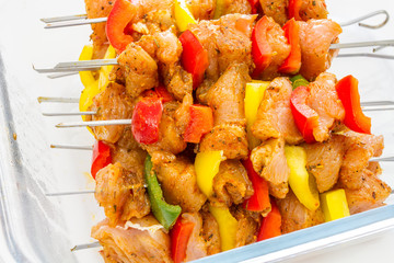 brochettes de poulet