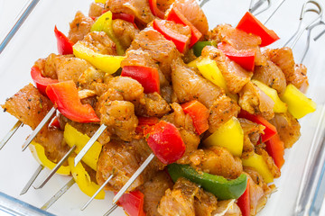 brochettes de poulet