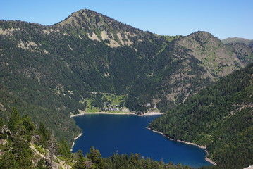 Fototapeta na wymiar Lac d'Orédon