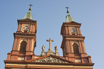 Fototapeta na wymiar Cathedral in Ostrava