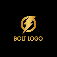Lightning bolt logo icon element