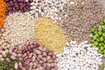 Dried foods; mixed legumes