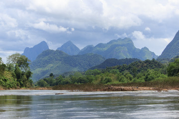 Berge in laos