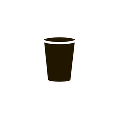 water glass icon. sign design