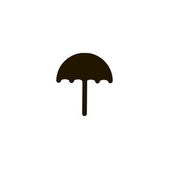 umbrella icon. sign design