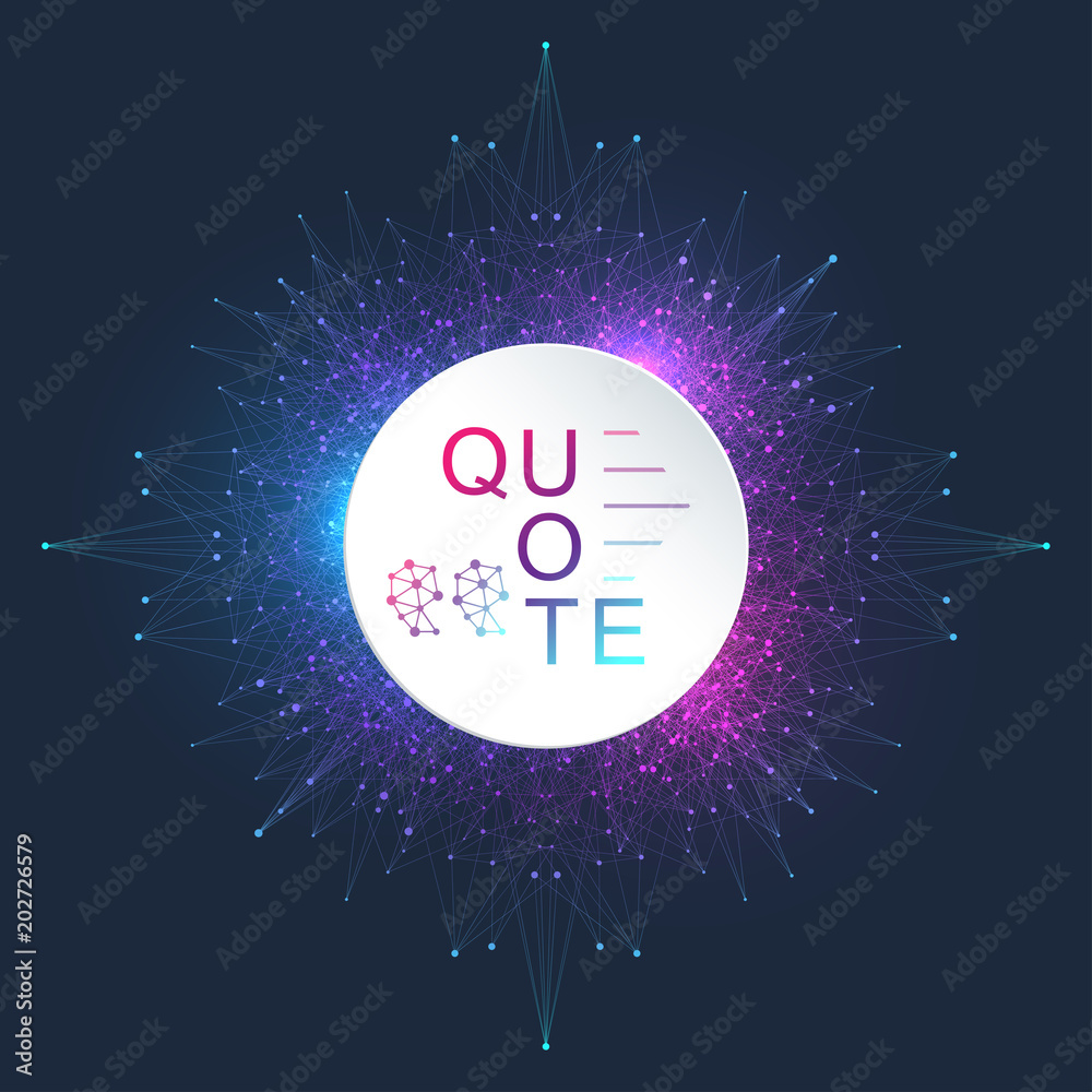 Aufkleber Artificial Intelligence Logo. Artificial Intelligence and Machine Learning Concept. Vector symbol AI. Neural networks and another modern technologies concepts. Technology sci-fi concept