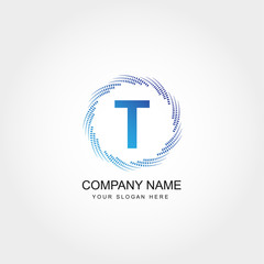 Letter T Logo Design
