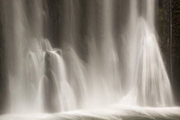 Waterfalls in the Piedra Monastery in Nuevalos, Zaragoza. Community of Aragon, Spain