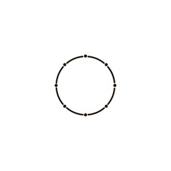 circle icon. sign design