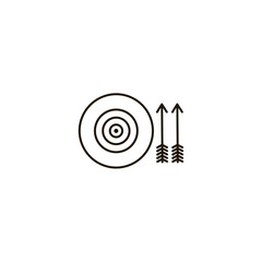 target icon. sign design