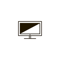 monitor icon. sign design