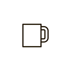 coffee cup icon. sign design