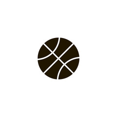 basketball ball icon. sign design