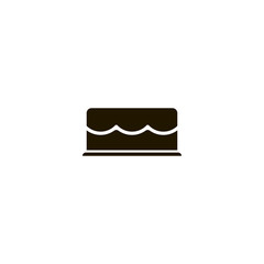 cake icon. sign design