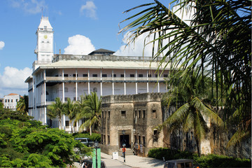 Kolonialbau in Stonetown, Sansibar