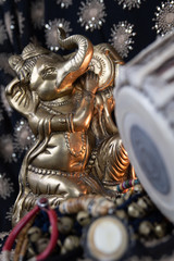 Bronze statue of Lord Ganesha
