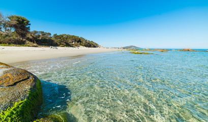 Turquoise water in Orri beach