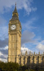 Fototapeta na wymiar Big Ben clocktower