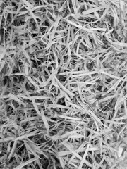 Sägespäne auf einen Haufen