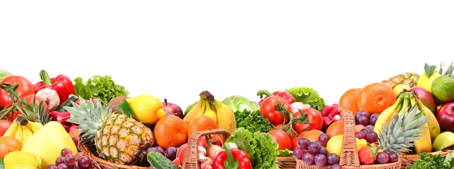 Zelfklevend Fotobehang Fruit and vegetables © valeriy555