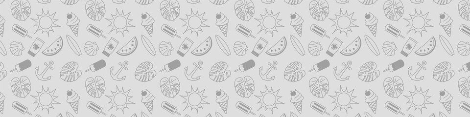 Summer background with copyspace. Vector.