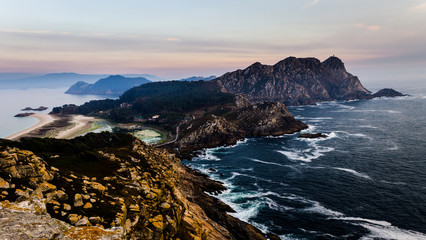 Island Panorama at Sunset 2