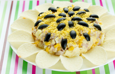 Sunflower salad