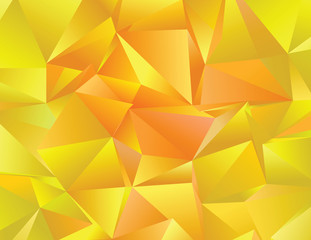 Fototapeta na wymiar Vector low poly template. Creative abstract illustration with gradient. Triangular pattern for your business design.