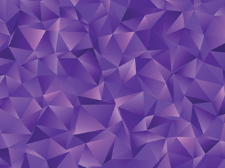 Vector low poly template. Creative abstract illustration with gradient. Triangular pattern for your business design.