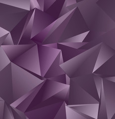 Obraz premium Vector low poly template. Creative abstract illustration with gradient. Triangular pattern for your business design.