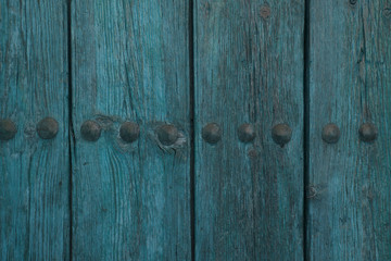 An old wooden door. Texture of an old tree.