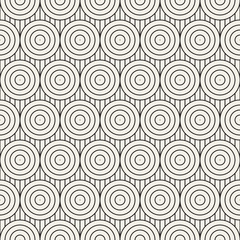 Vector seamless pattern. Modern stylish abstract texture. Repeating geometric tiles