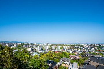 Obraz premium 吹田 都市風景